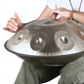 Lumina Handpan - 9-Note D Minor Stainless Steel