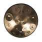 Mutant Handpan - 12 Notes - D minor - Stainless steel, Titanium Mix