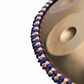 Handpan Side Mat - Navy Blue, Beige